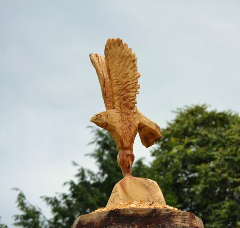 Eagle Wood Carving